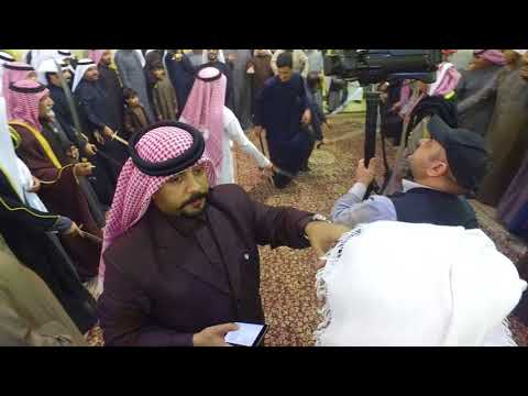 افراح الشمري حفل زفاف حمدان إبراهيم عارضه بقيادة الشاعر على المطاوع