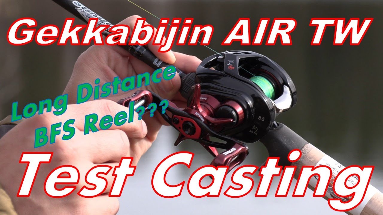 Daiwa Gekkabijin AIR TW Test Casting (BFS Fishing) 