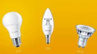 Ampoule LED A60 E27 8W=60W 2700K chaud WW 806lm avec détecteur de mouvement  Philips - Vente en ligne de matériel électrique