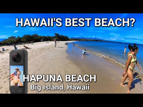 Hapuna Beach Walk | Insta360 Walking Tour | Hawaii Vacation 2023 Resort
