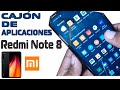Cajon de aplicaciones en el Redmi Note 8 - FACILITO