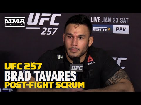 UFC 257: Brad Tavares Ready To &#039;Go On Another Run&#039; After First Win In 2 Years - MMA Fighting