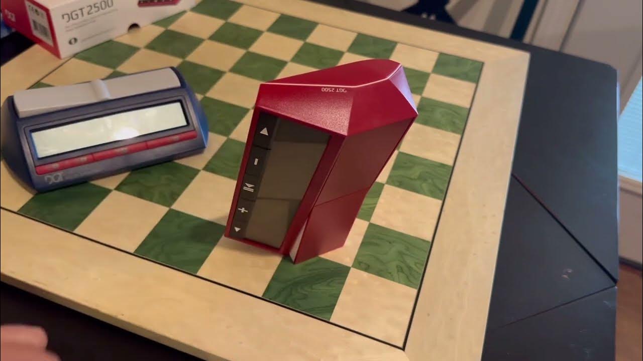 DGT 2500 Chess Clock (Timer) a Review, a Demonstration, & Comparison