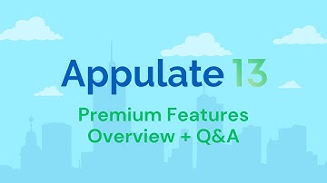 Appulate 13 Premium Features Overview + Q&A