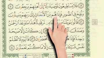 سورة يس كاملة ـ كيف تحفظ القرآن ـ The Noble Quran عبدالمنعم عبدالمبدئ