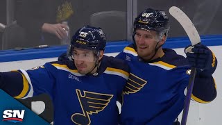 Blues' Brandon Saad And Pavel Buchnevich Stun Islanders With Three Goals In 32 seconds