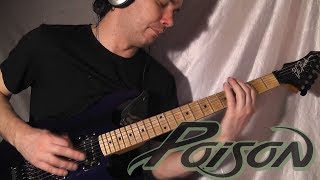 Poison - Unskinny Bop guitar playthrough