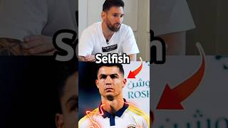 Messi Just Indirectly Called Ronaldo A Selfish Player In A Recent Interview
