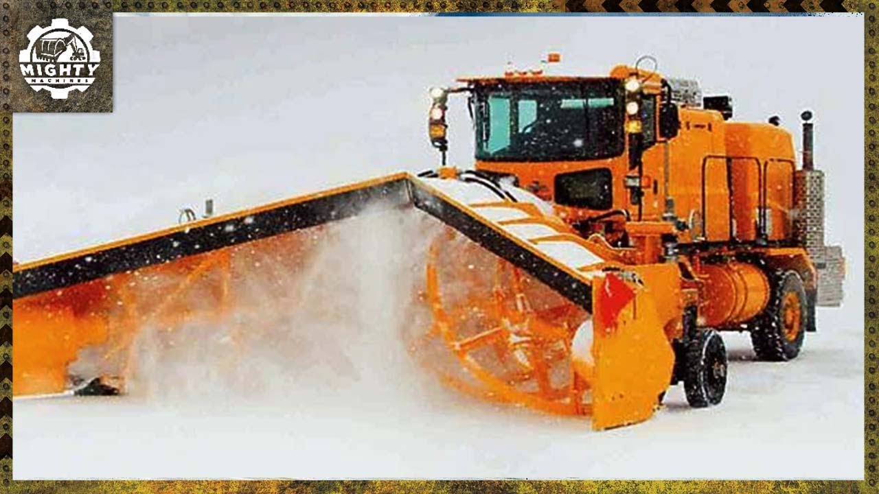 World's Biggest And Most Powerful Snow Blower Machines Amazing Powerful Machinery YouTube