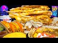 ASMR MUKBANG TACO BELL CHEESY BURRITOS CRUNCHWRAP SUPREME TACOS NACHOS QUESADILLA WITH CHEESE 