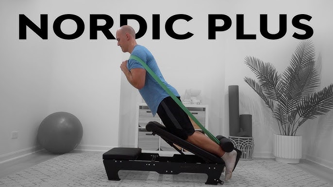  NordStick Nordic Hamstring Curl Strap The Original Hamstring  Curl Exercise for Home and Travel - 5 Second Set Up for Nordic Curl, Sit  Ups, Abs, Core Strength Training - 350