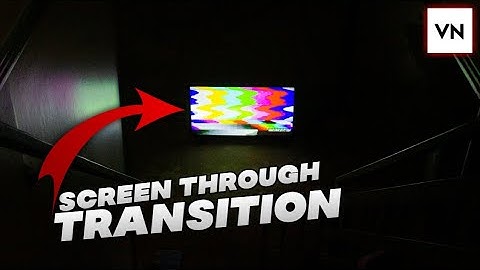Zoom Through Screen Transition | Vn Video Editor | Masking transition in vn