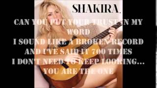 Shakira - Broken Record (Letra)