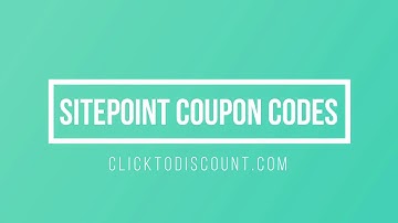 SitePoint Coupon Codes &  How To Find & Use (Working)