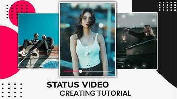 How To Create Facebook Status Video In Mobile || Animation Video With Photo || Status Video Editing