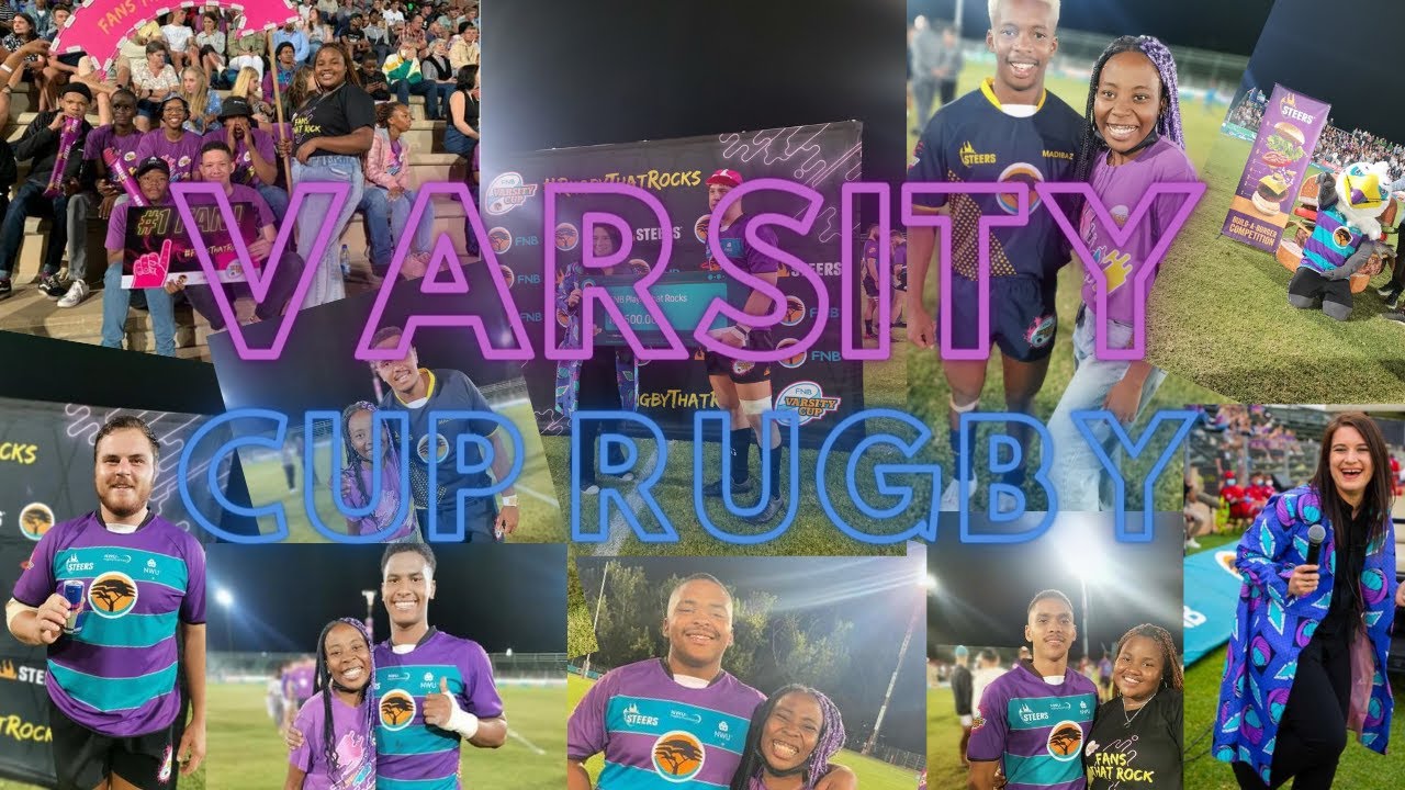 VLOG | 1ST YEARS DINE| VARSITY RUGBY | NWU VS NMU | PRE GAME | MINI ...