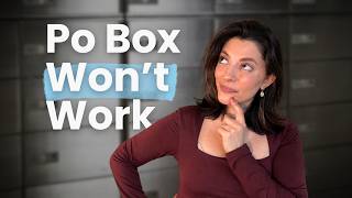 Can You Use a PO Box for a Business Address? Not If You're a CPA