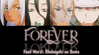 aespa "Forever" by Food Wars (Lyrics Color Coded)