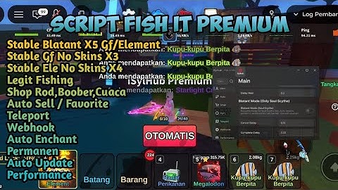 SCRIPT FISH IT TERBARU 2025 ! AUTO FISH,TELEPORT EVENT,AUTO TRADE, NOKEY/PASSWORD ! #fishit #roblox