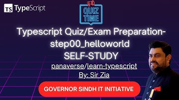 Sir Zia Repo Practice Step00_helloworld | Exam Preparation | Governor