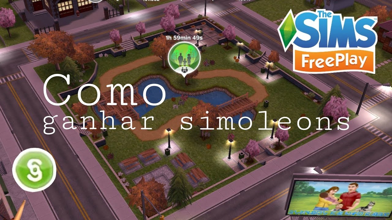 The sims freeplay / Como ganhar simoleons | Tutorial - YouTube