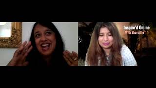 Inspire'd Stage Online with Sarupa Shah