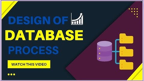 Database Design Process in Database  hindi urdu   2nd year computer chapter 03   Prof  Waqar