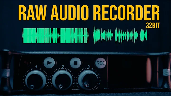RAW AUDIO RECORDING IS NOW POSSIBLE! MixPre-3 II Sound Devices Overview