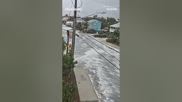 Time-Lapse Shows Rapid Storm Surge from Hurricane Ian