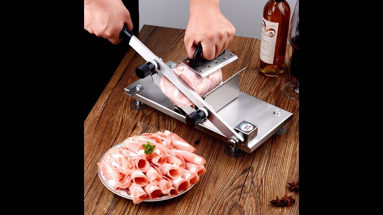 Review: Manual Frozen Meat Slicer Stainless Cutting Beef Mutton