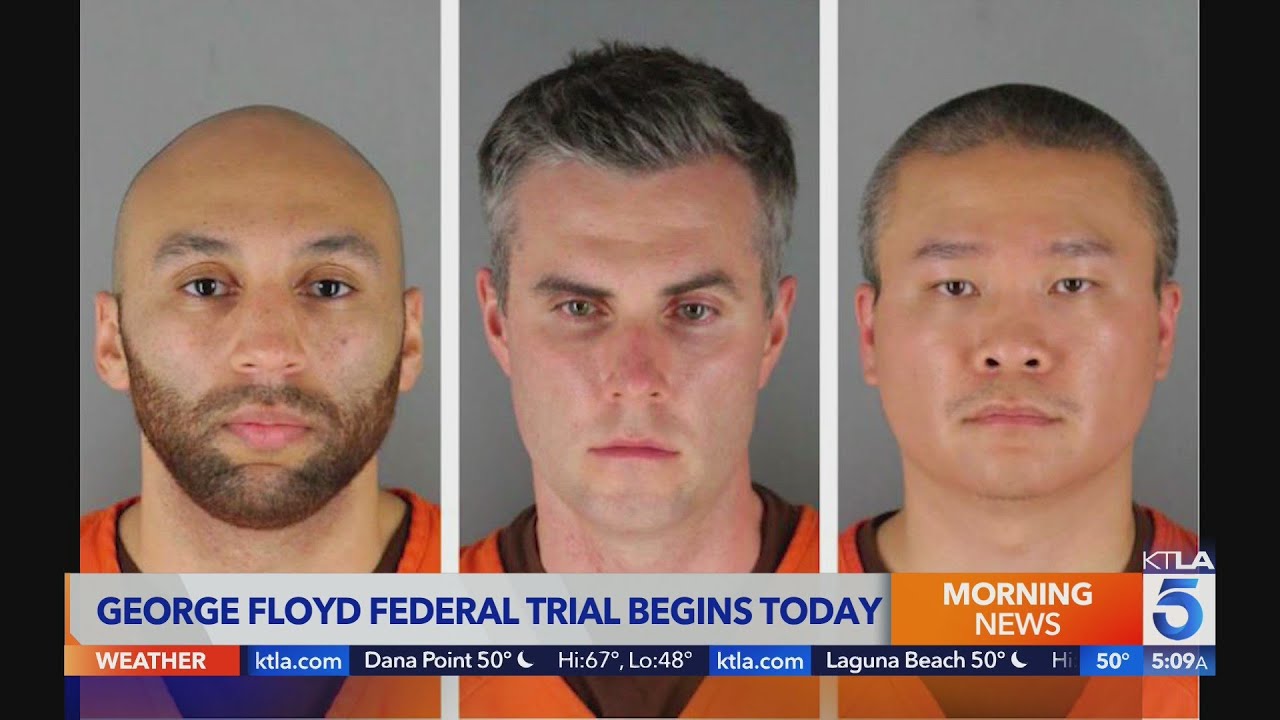 Trial to begin for 3 officers accused of violating George Floyd's civil ...