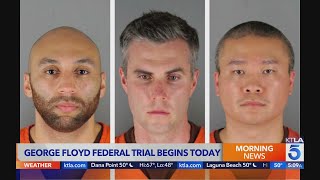Trial to begin for 3 officers accused of violating George Floyd's civil rights