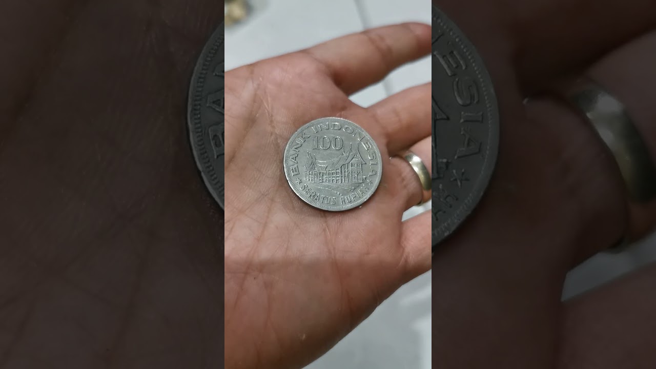 Koin Indonesia 🇲🇨 Rp 100 Wayang Th 1978