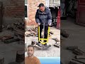 Log Splitter Innovation 😊 #shortsfeed #viralshort #viral #shorts #satisfying