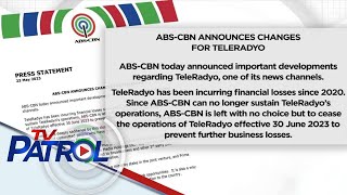 ABS-CBN inanunsyo ang ilang mahahalagang pangyayari kaugnay ng TeleRadyo | TV Patrol