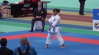 Karate1 Leipzig 2017 - Sandra Sanchez - Kururunfa