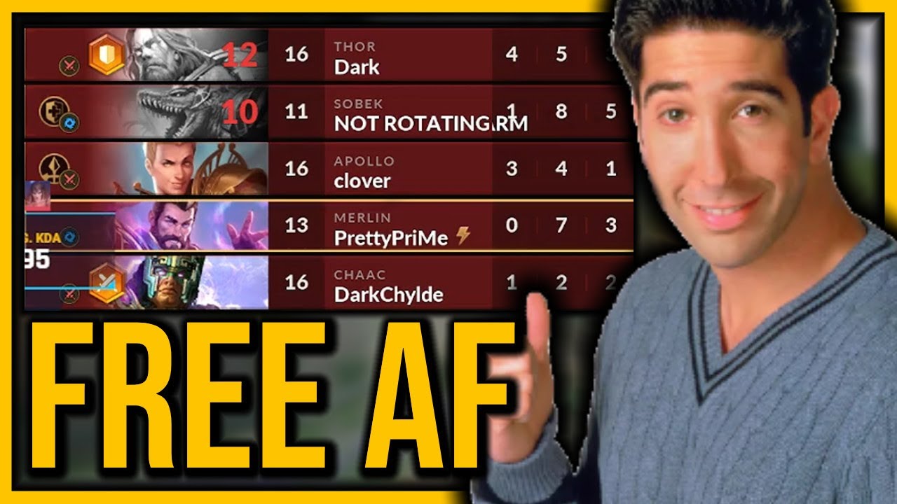 The most free ranked game I've had in a while... - YouTube