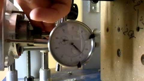 Measuring z-axis flex on CNC router