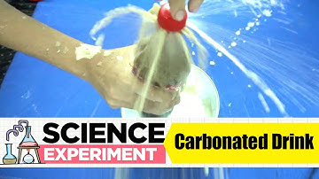 Carbonated Drink  Experiment | Science Experiment -41 | Easy Chemistry Experiments