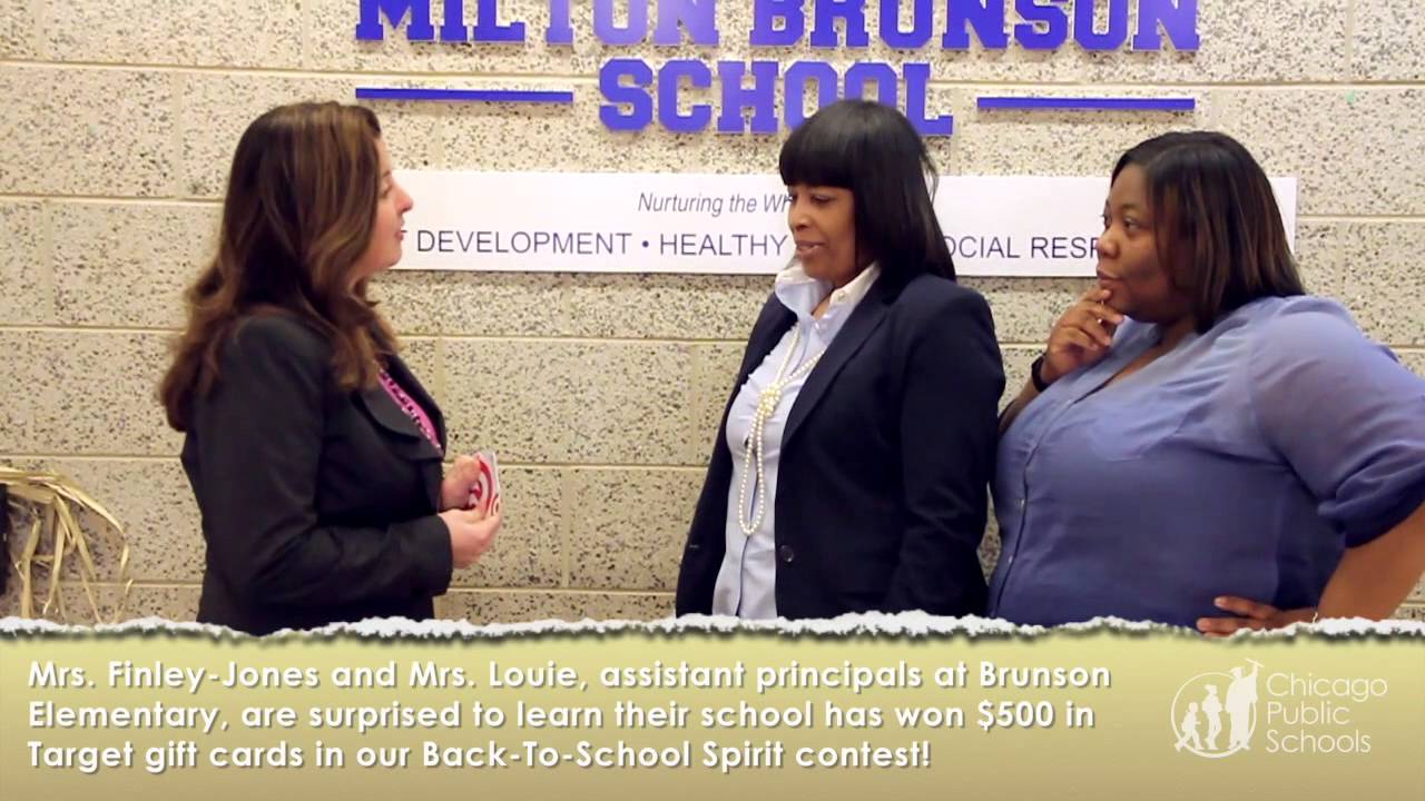 BackToSchool Spirt Contest Winners Brunson Elementary YouTube