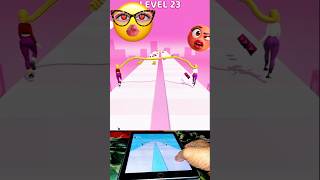 hair challenge 💇🏻♀️😍 run lovely android ISO gameplay level-23 #shorts #tootalgaming69