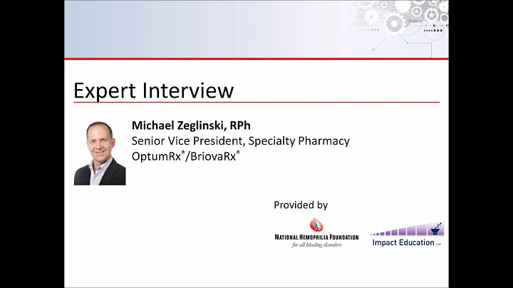 Expert Interview with Michael Zeglinski, RPh