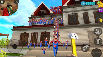 Mode + Hack Menu Scary Stranger 3D Giant Clones Trying To Stop Me Funny Gameplay android/ios