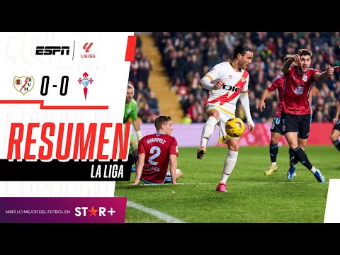 ¡EL RAYO Y LOS CELESTES IGUALARON SIN GOLES EN VALLECAS! | Rayo Vallecano 0-0 Celta | RESUMEN