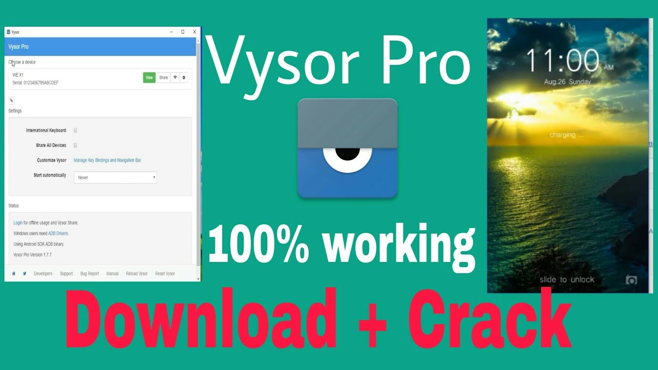 vysor pro download for windows 10