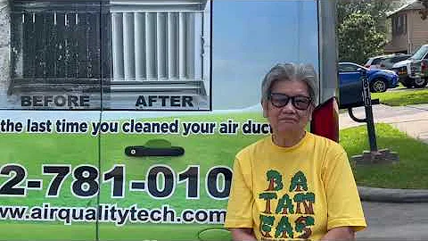 Customer Review | Air Duct Cleaning Services in Houston | Air Quality Express | 832-781-0105