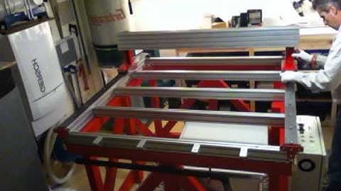 Fine tuning Steel Rails XAxis CRP4848 CNC Machine Kit