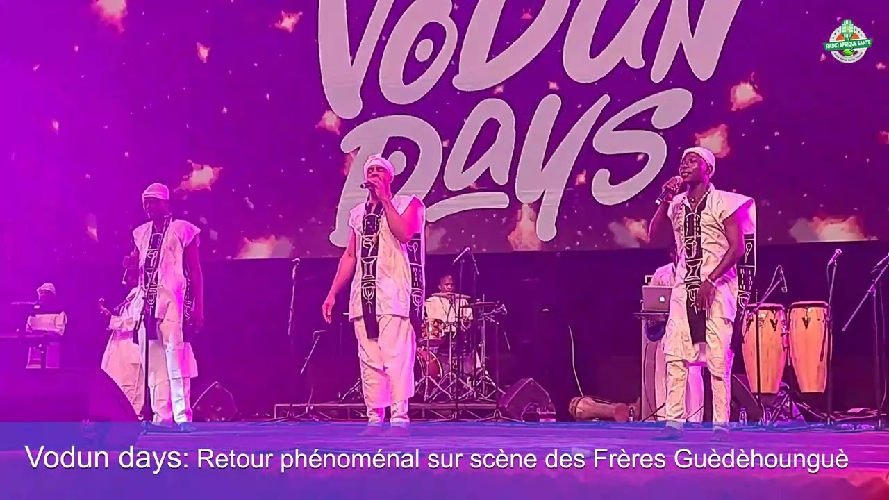 Vodun Days 2024: retour phénoménal sur scène des Frères Guèdèhounguè