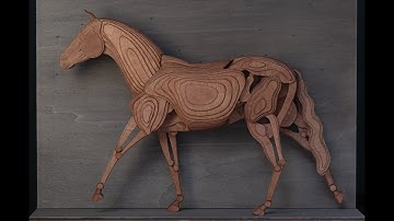 Galloping Horse Mechanism - Kinetic Sculpture