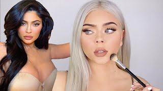 TRYING TO RECREATE KYLIE JENNER'S EVERYDAY MAKEUP LOOK